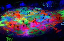 Olympics_Closing_Ceremony_Wildfire_Paint_Poured_Onto_Ice