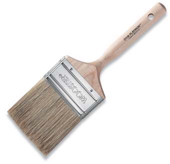 WOOSTER Z1118 PLATINUM PAINT BRUSH SIZE:3 1/2" PACK:6 PCS.